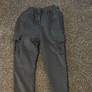 Gray sweatpants. Never worn